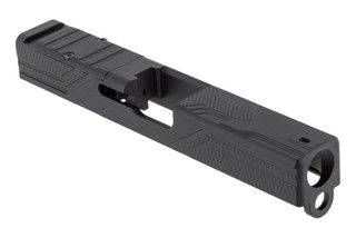 The Shark Coast Tactical Greasy BOB slide for the GLOCK 19 is riddled with features. First off, the Lido is machined from 17-4 hardened steel